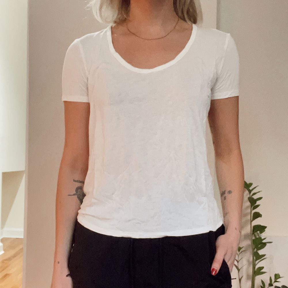 THE ROW White Tee - Picture 2 of 7